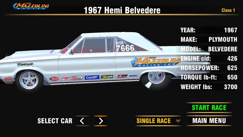 Bob Mazzolini Racing Screenshot