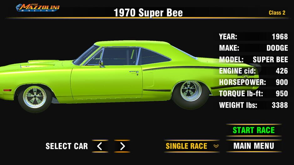 Bob Mazzolini Racing Screenshot