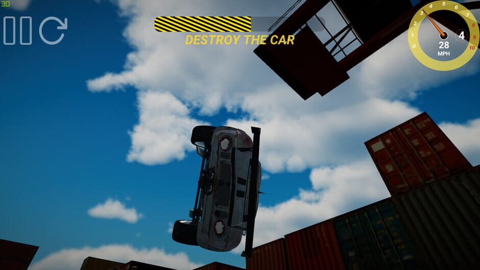 Beam Car Crash Derby Screenshot