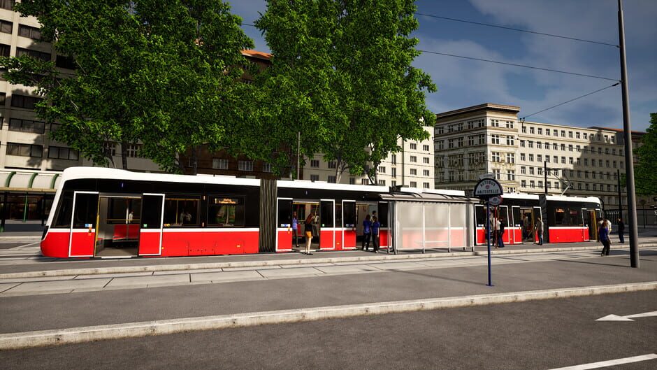 TramSim Vienna Screenshot