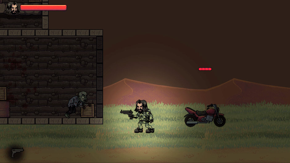 Zombies Desert and Guns Screenshot