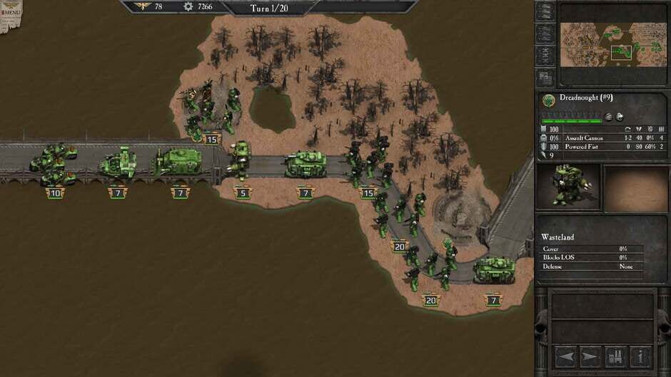 Warhammer 40,000: Armageddon - Vulkan's Wrath Screenshot