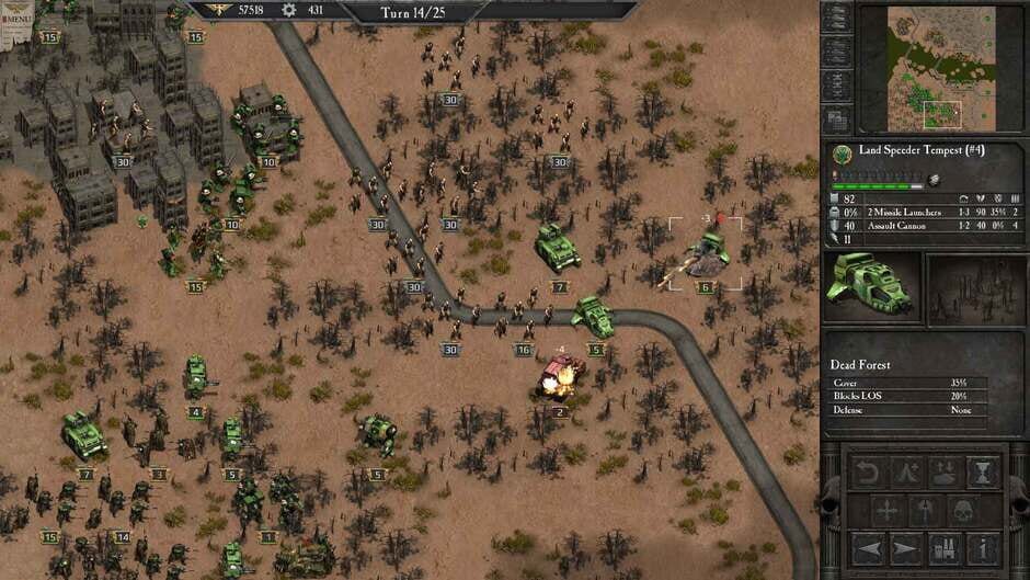 Warhammer 40,000: Armageddon - Vulkan's Wrath Screenshot