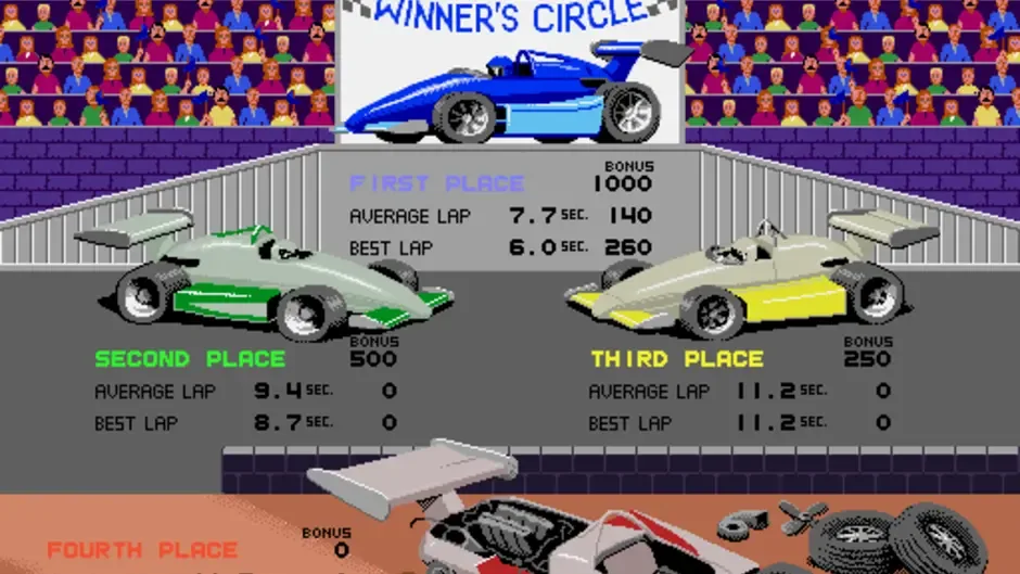 Super Sprint screenshot 2