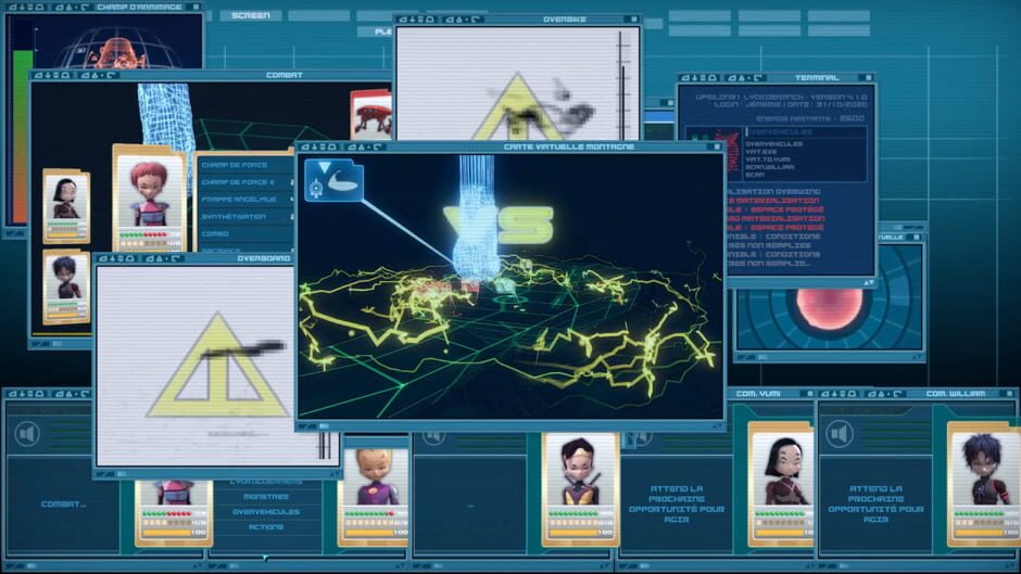 Screenshot IFSCL: A Code Lyoko Fangame