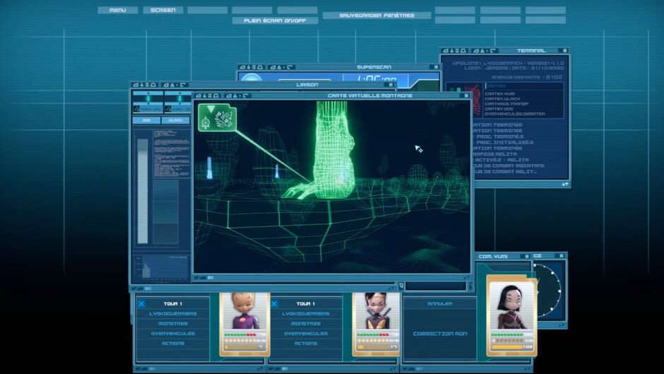 Screenshot IFSCL: A Code Lyoko Fangame