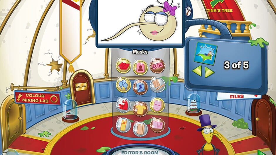 Bin Weevils Arty Arcade Screenshot