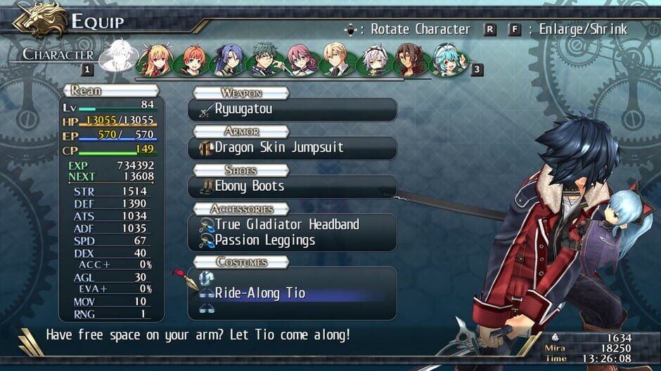 The Legend of Heroes: Trails of Cold Steel II - All Ride-Alongs Screenshot