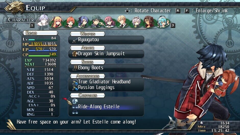 The Legend of Heroes: Trails of Cold Steel II - All Ride-Alongs Screenshot