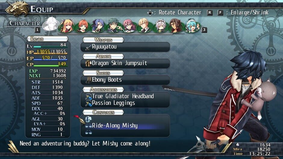 The Legend of Heroes: Trails of Cold Steel II - All Ride-Alongs Screenshot