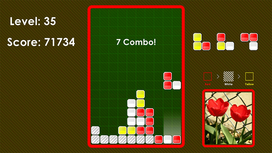 Red White Yellow Screenshot