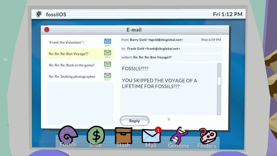 Fossil Corner Screenshot
