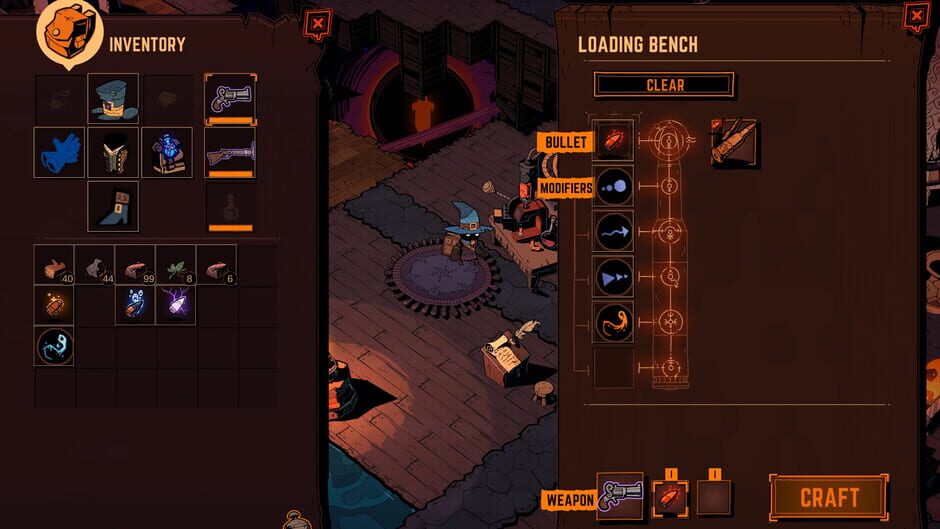 Screenshot Wizard With a Gun
