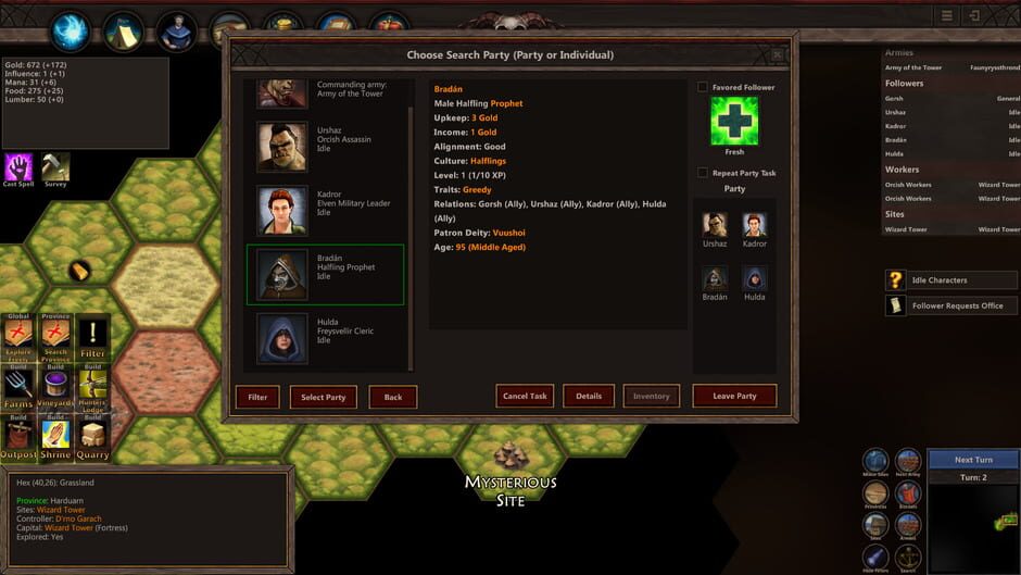 Wizards and Warlords Screenshot