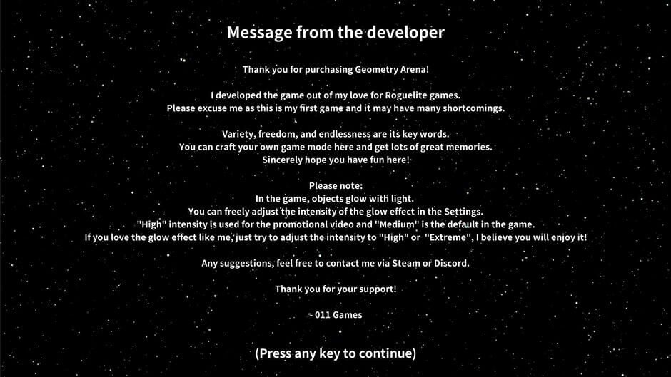 Geometry Arena Screenshot