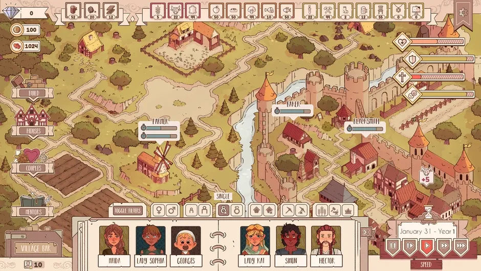 Lakeburg Legacies, captura de tela 3