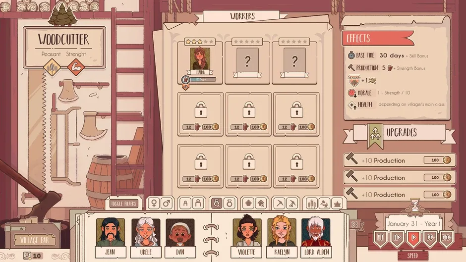 Lakeburg Legacies, captura de tela 4