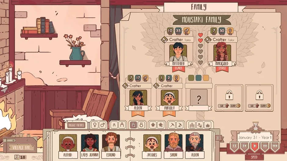 Lakeburg Legacies, captura de tela 2