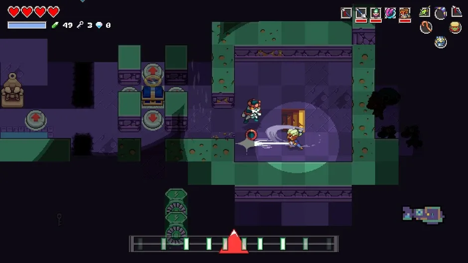 Cadence of Hyrule: Crypt of the NecroDancer Featuring the Legend of Zelda, captura de tela 4