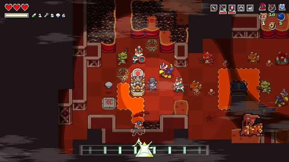 Cadence of Hyrule: Crypt of the NecroDancer Featuring the Legend of Zelda, captura de tela 3
