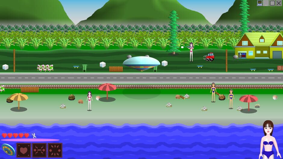 UFO vs Bikini Screenshot