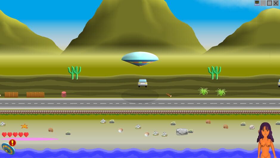 UFO vs Bikini Screenshot