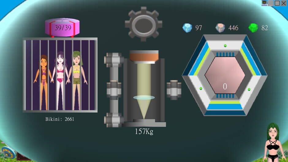 UFO vs Bikini Screenshot