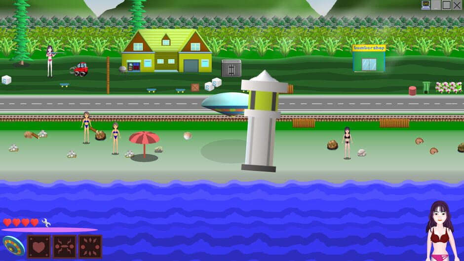 UFO vs Bikini Screenshot