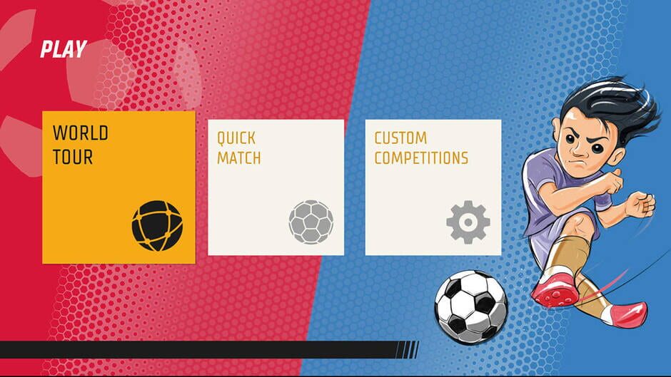 Super Soccer Blast: America VS Europe Screenshot