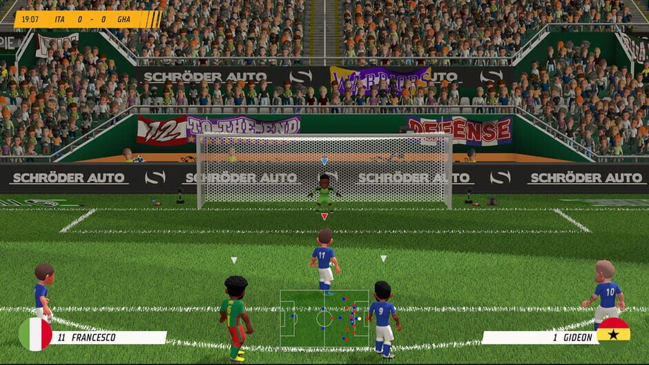 Super Soccer Blast: America VS Europe Screenshot