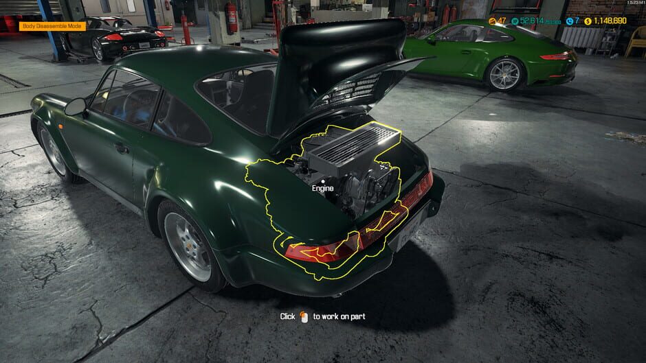Car Mechanic Simulator 2018: Porsche Screenshot