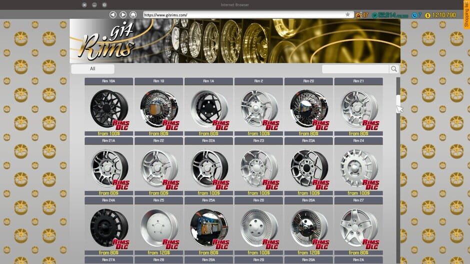 Car Mechanic Simulator 2018: Rims Screenshot