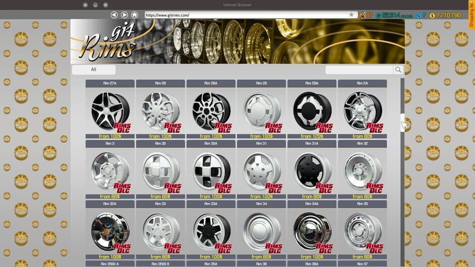 Car Mechanic Simulator 2018: Rims Screenshot