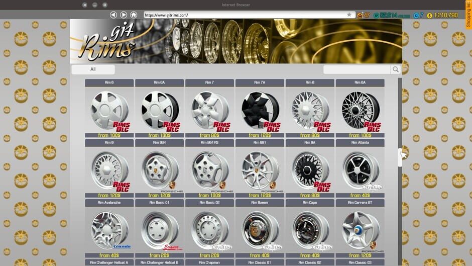 Car Mechanic Simulator 2018: Rims Screenshot