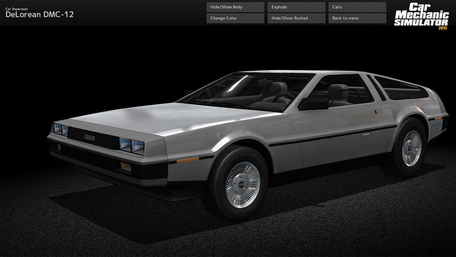 Car Mechanic Simulator 2015: DeLorean Screenshot