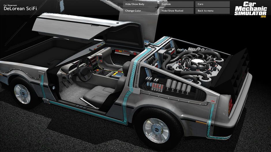 Car Mechanic Simulator 2015: DeLorean Screenshot