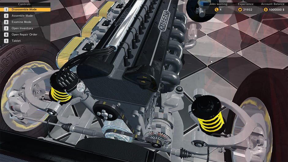 Car Mechanic Simulator 2015: Maserati Screenshot