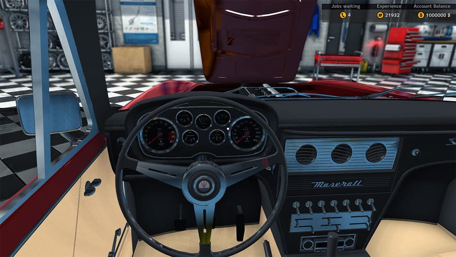 Car Mechanic Simulator 2015: Maserati Screenshot