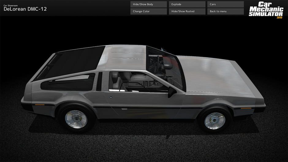 Car Mechanic Simulator 2015: DeLorean Screenshot