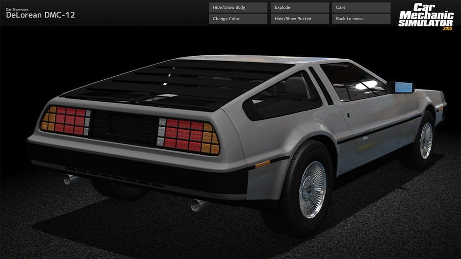 Car Mechanic Simulator 2015: DeLorean Screenshot