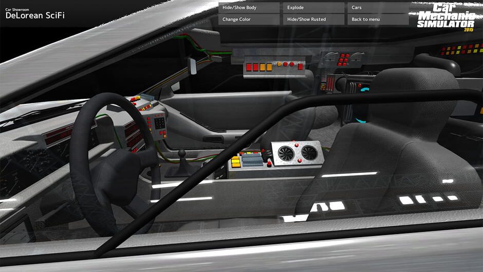 Car Mechanic Simulator 2015: DeLorean Screenshot