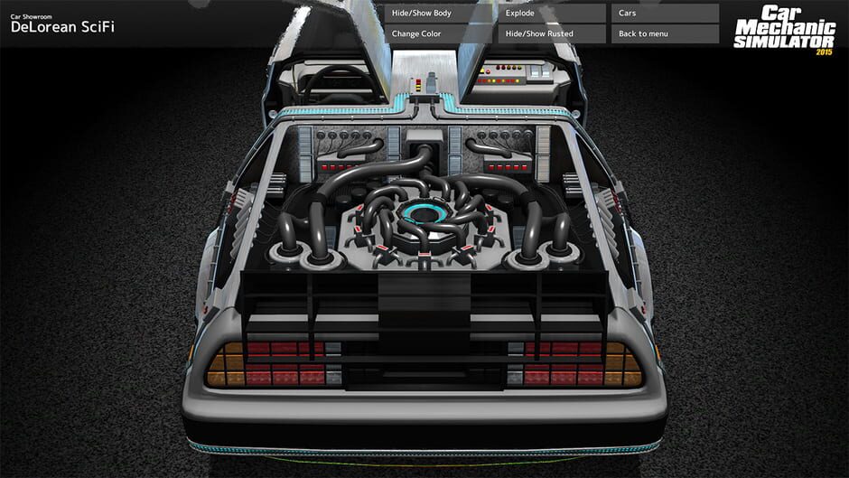Car Mechanic Simulator 2015: DeLorean Screenshot