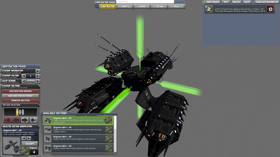 สกรีนช็อตจาก Space Transport Tycoon (รูปที่ 41)