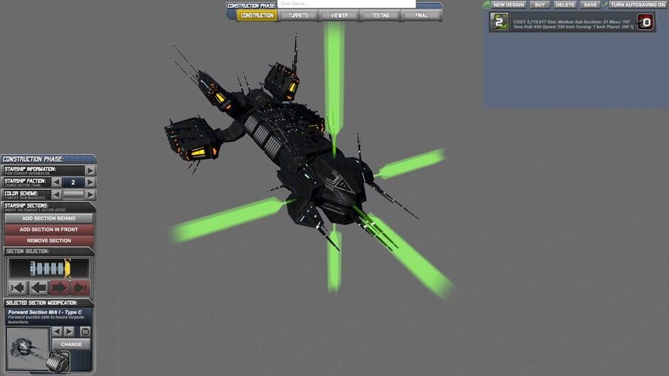 สกรีนช็อตจาก Space Transport Tycoon (รูปที่ 9)