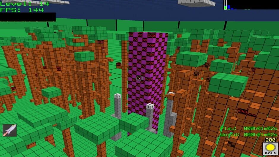 Fractal Block World Screenshot