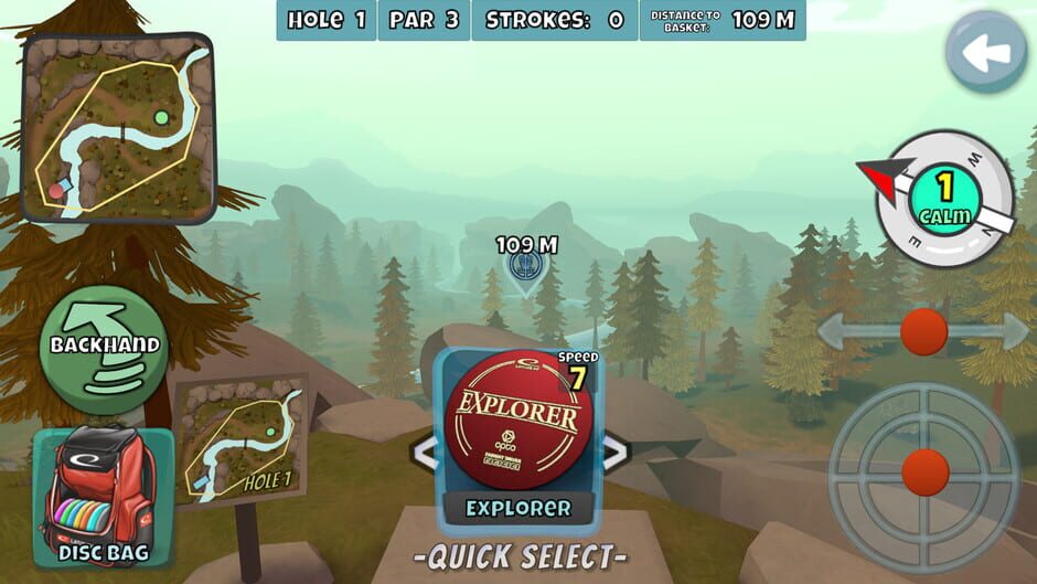 Disc Golf Valley Screenshot