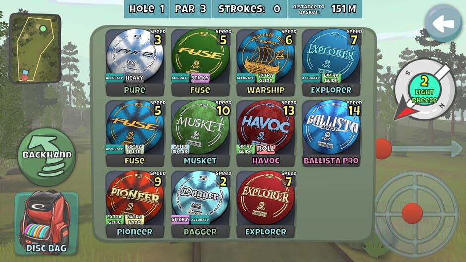 Disc Golf Valley Screenshot