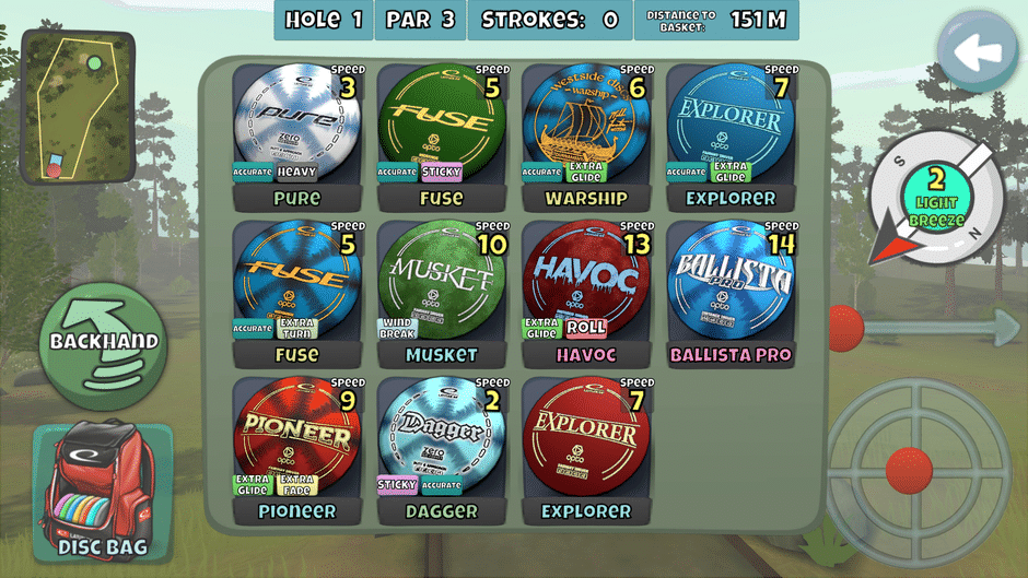 Disc Golf Valley Screenshot