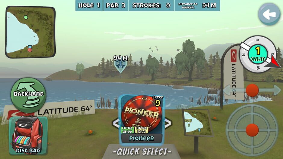 Disc Golf Valley Screenshot