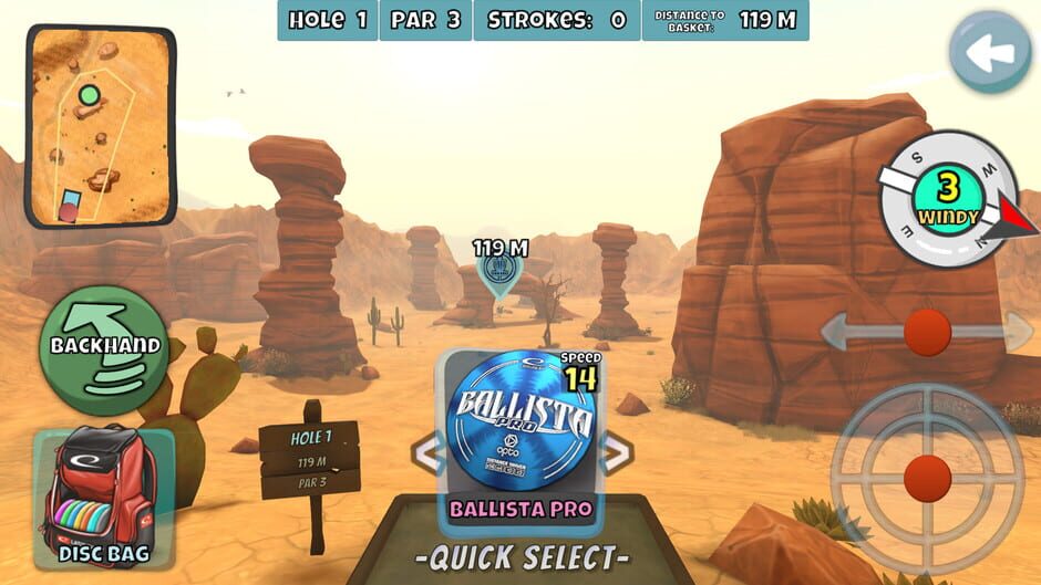 Disc Golf Valley Screenshot